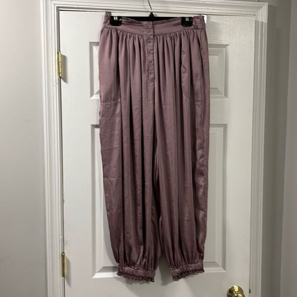 Free People Pants - Free People Intimately night special satin pants size large